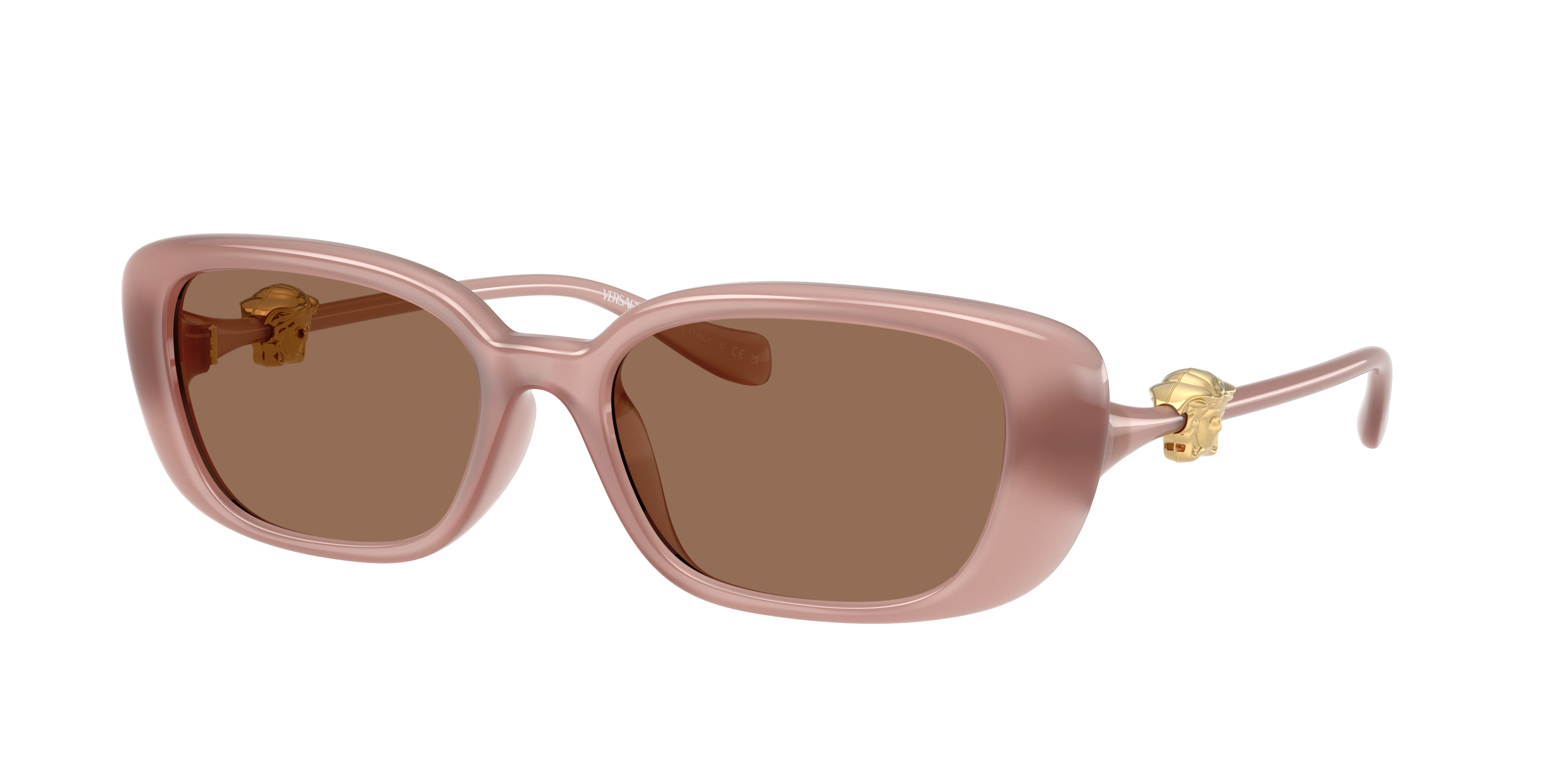 Versace VE4504D L (56 - 18) with Brown lenses and Pink frame