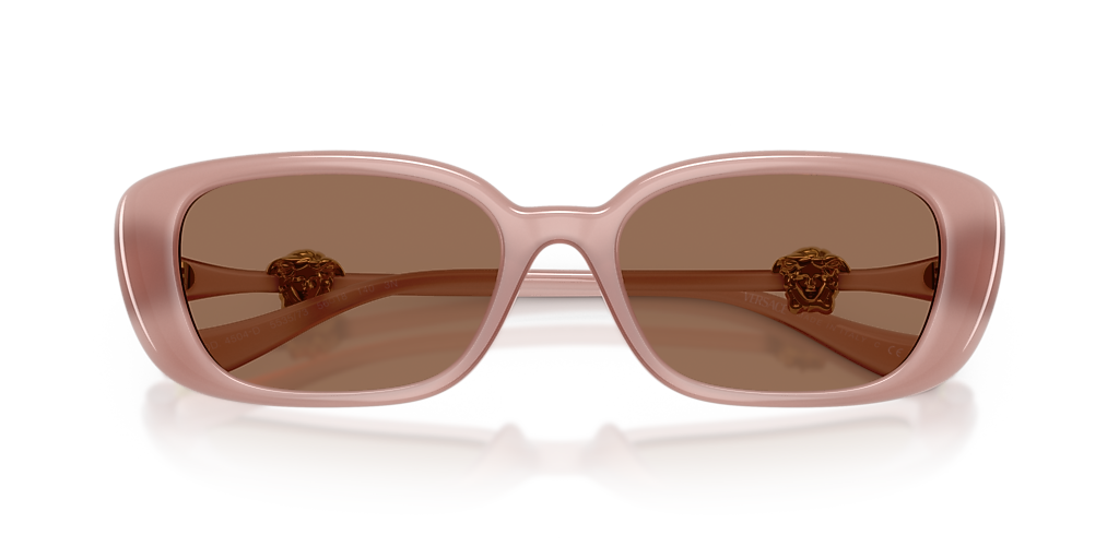 Versace VE4504D L (56 - 18) with Brown lenses and Pink frame  display picture 3