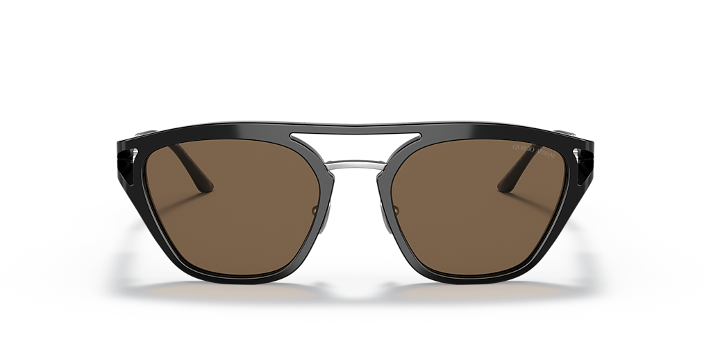 Emporio Armani OEA4058 ブラックサングラス 58mm Amazon.com: Emporio Armani Men's EA4058 Rectangular