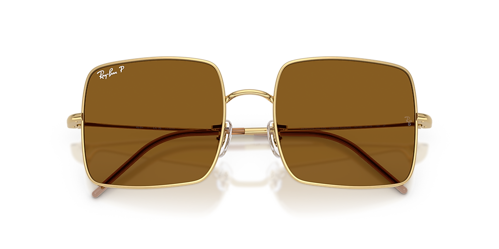 Ray-Ban Square 1971 Reverse XL (56 - 19) with Brown lenses and