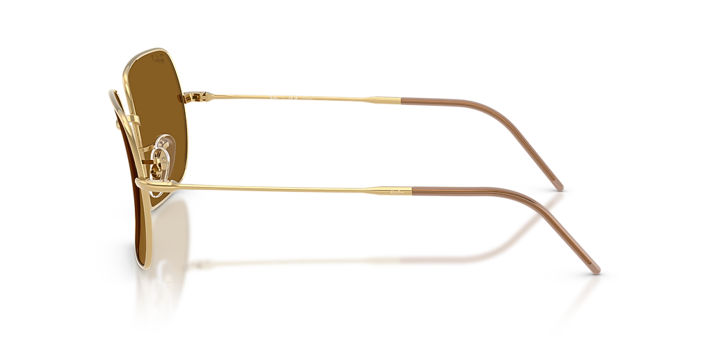 Ray-Ban Square 1971 Reverse XL (56 - 19) with Brown lenses  display picture 2