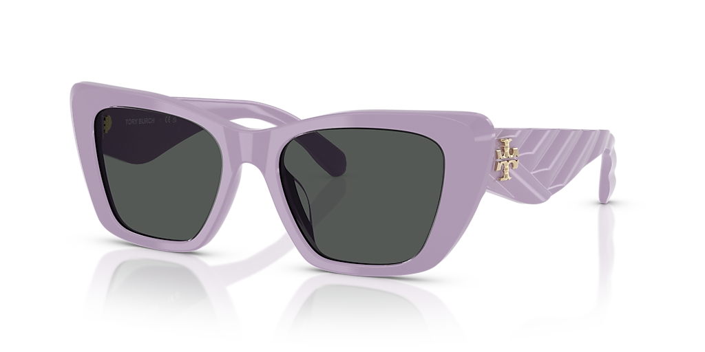 Tory Burch TY7216U S (52 - 18) with Grey lenses and Violet