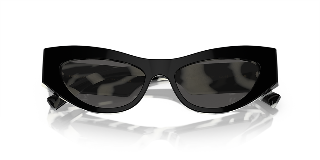 Dolce&Gabbana DG4450 M (52 - 16) with Grey lenses and Black  display picture 1