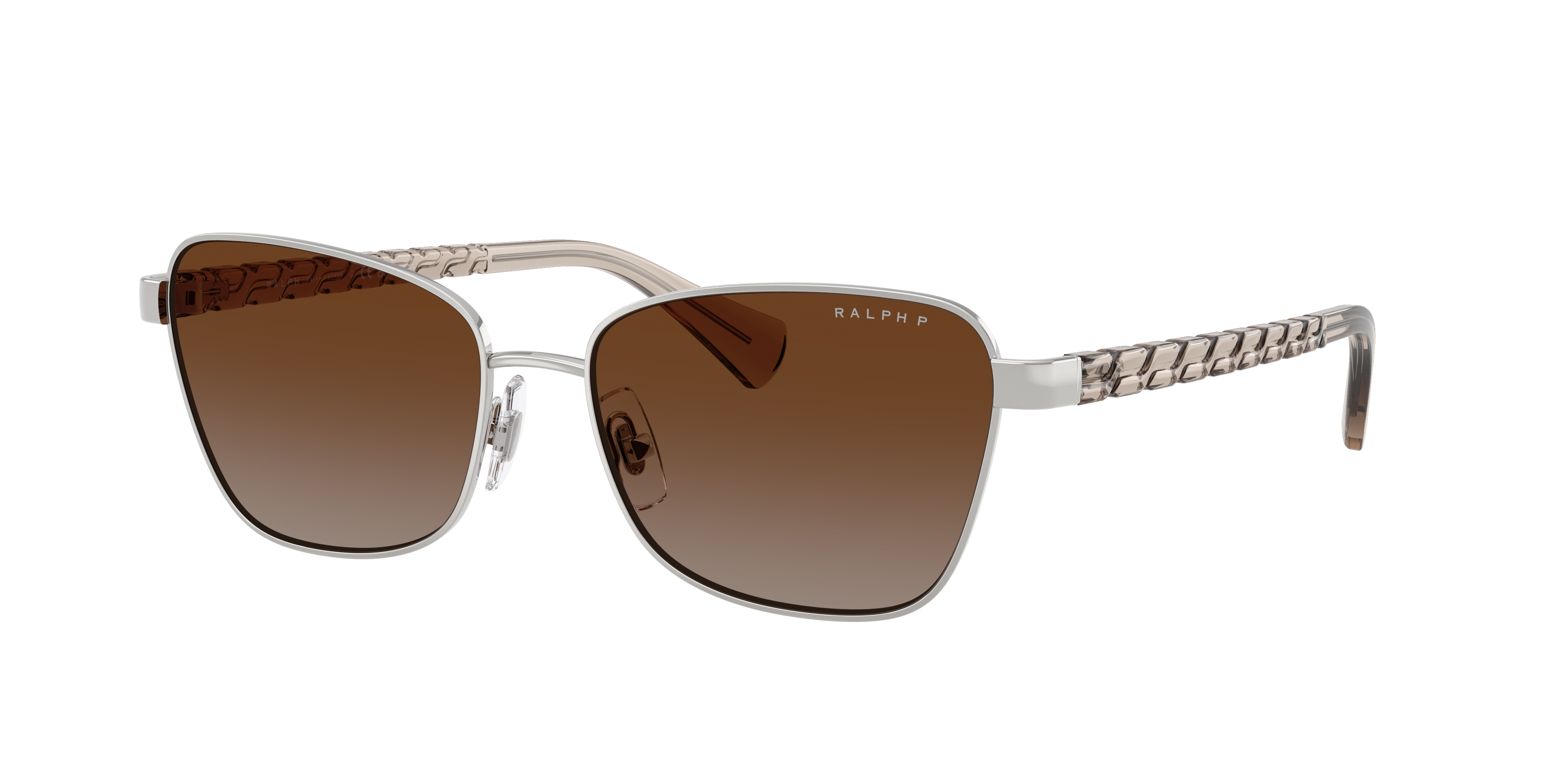 Ralph RA4149 L (56 - 16) with Brown lenses and Silver frame