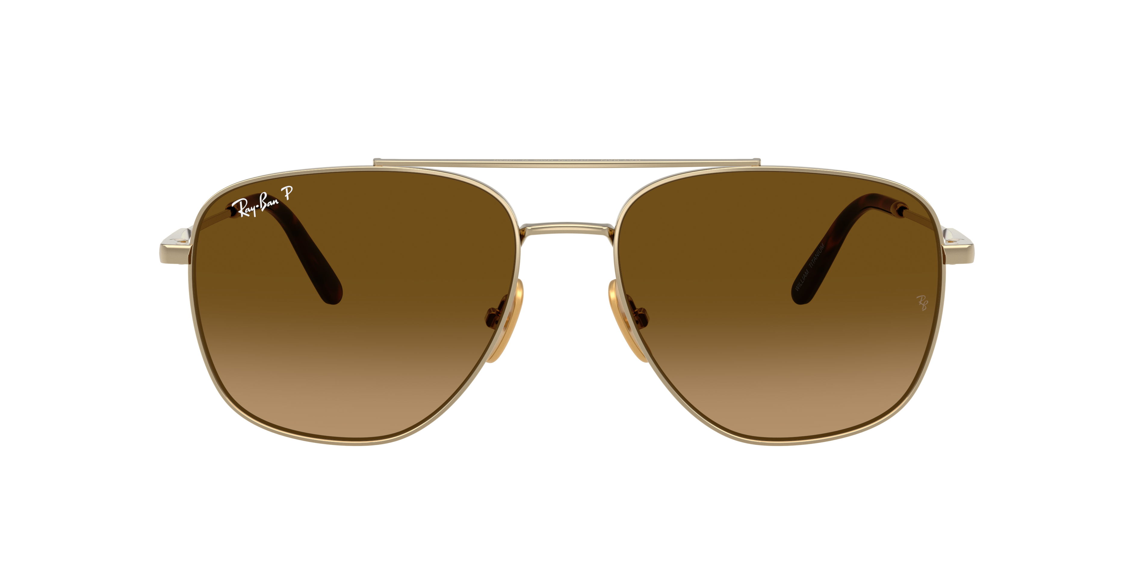 Ray Ban Ray In Brown Gradient Polarized