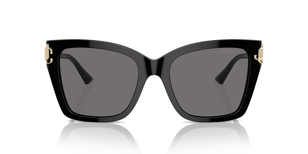 JIMMY CHOO ハタフライフレムサンクラス 0JC4010B 30028G Jimmy Choo JC5012 M (54 - 19) with Grey lenses and Black