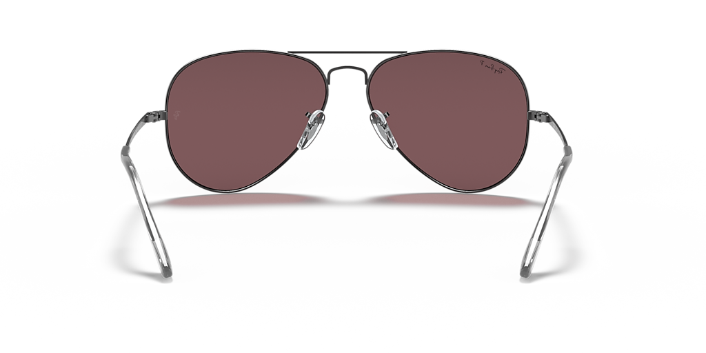 Ray-Ban RB3689 Aviator Metal II L (58 - 14) with Violet