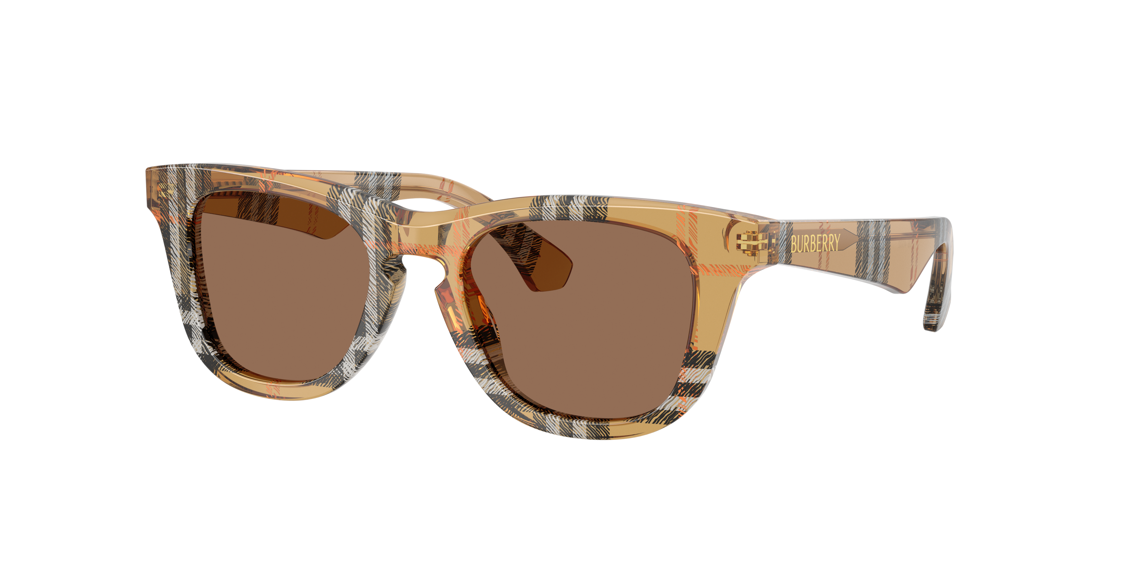 Burberry Unisex Sunglass Jb4002 In Brown