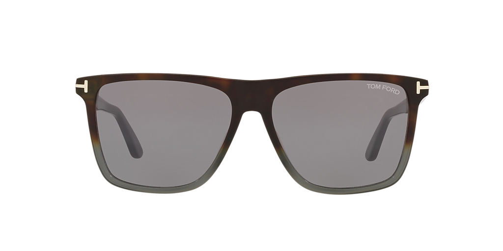 TOM FORD FT0832 Tortoise - Men Luxury Sunglasses, Grey Lens