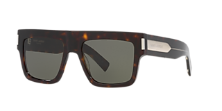 Saint Laurent SL 557 Shade XL (53 - 20) with Black lenses