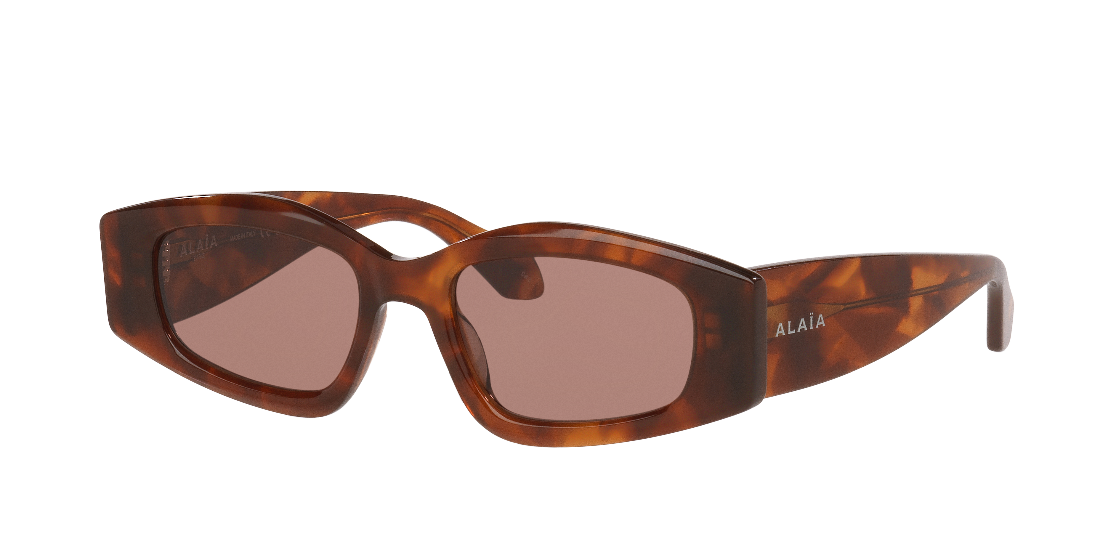 Alaia Woman Sunglass AA0079S -  Frame color: Tortoise, Lens color: Brown