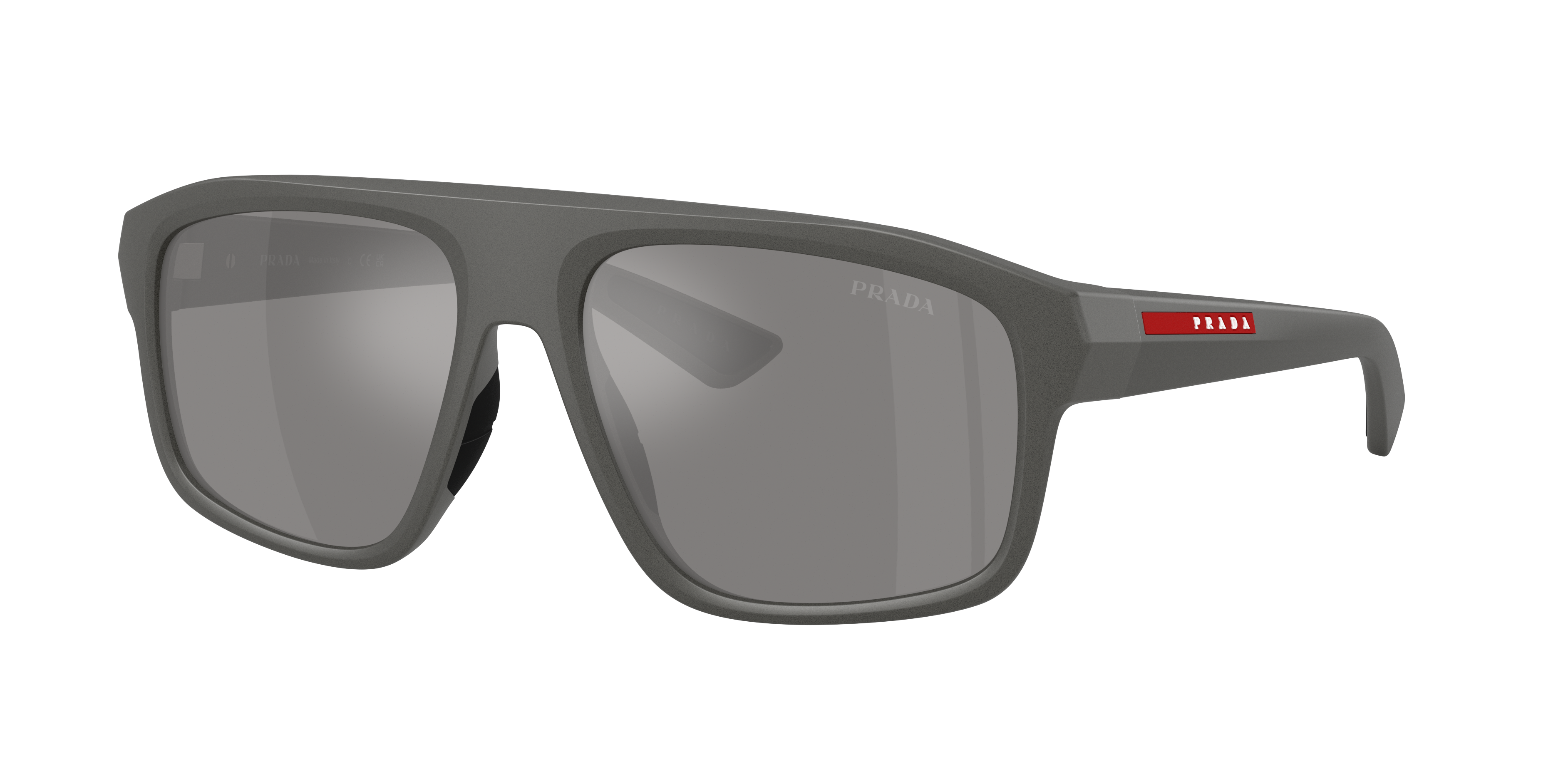 Prada Linea Rossa Man Sunglass Ps B02s In Gray