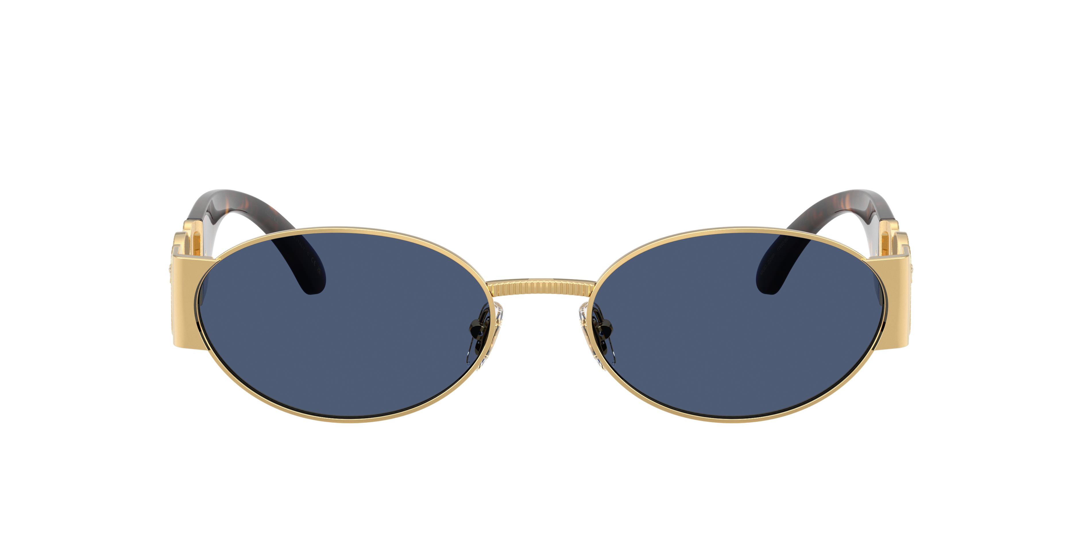Versace VE2299 L (56 - 18) with Blue lenses and Gold frame