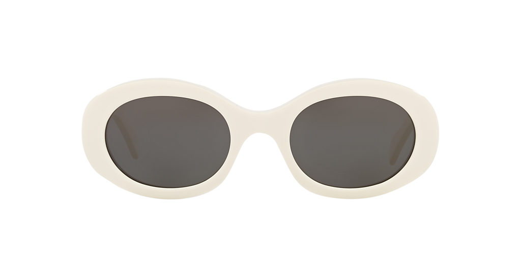 CELINE CL40194U Ivory - Women Luxury Sunglasses, Grey Lens