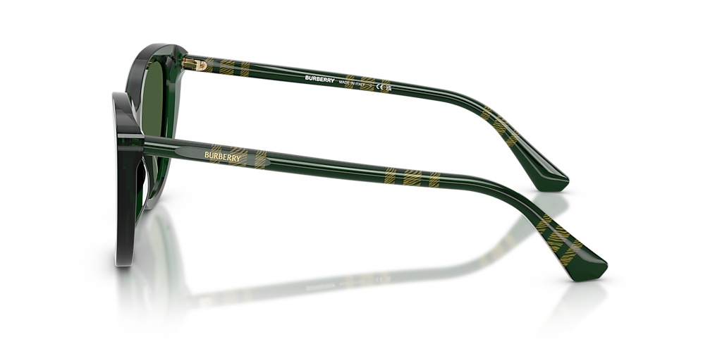 Burberry BE4457 M (55 - 17) with Green lenses and Green frame