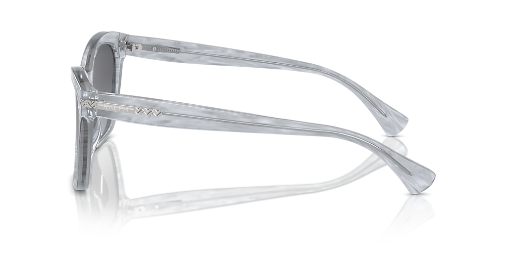 RALPH RA5310U Striped Grey - Women Sunglasses, Polar Gradient Grey Lens