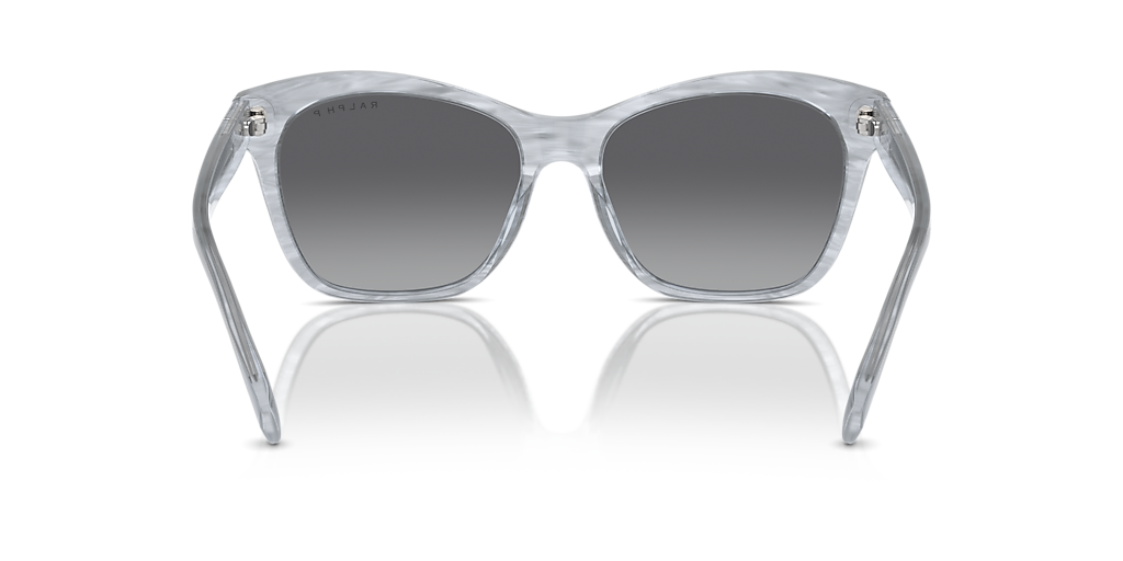 RALPH RA5310U Striped Grey - Women Sunglasses, Polar Gradient Grey Lens