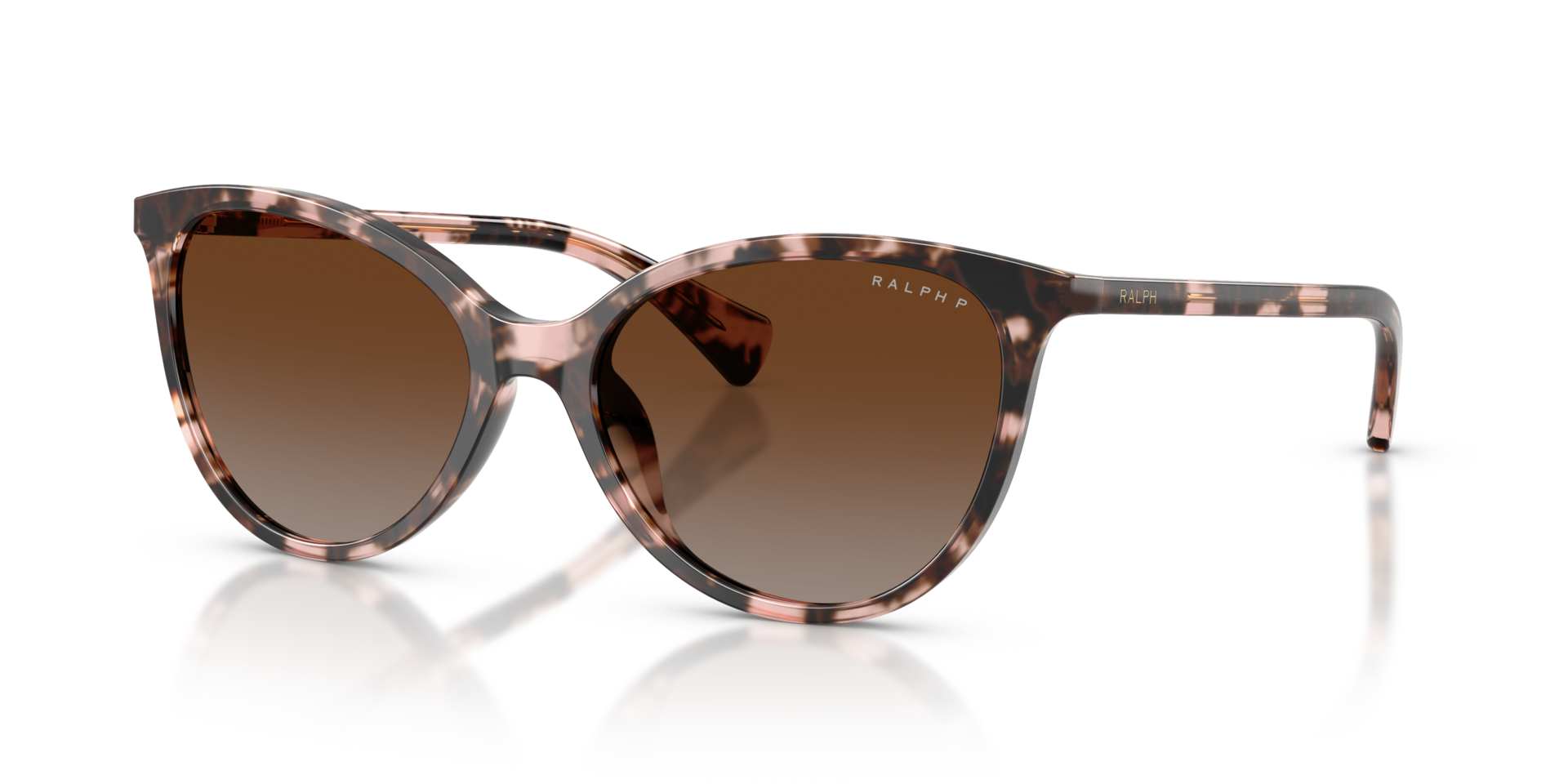 Ralph RA5339U L (57 - 17) with Brown lenses and Pink frame 