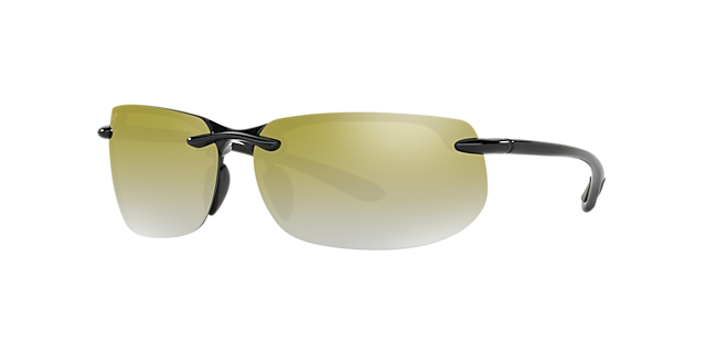 Maui Jim Banyans 67 HCL® Bronze Mirror Polarized & Tortoise Brown 