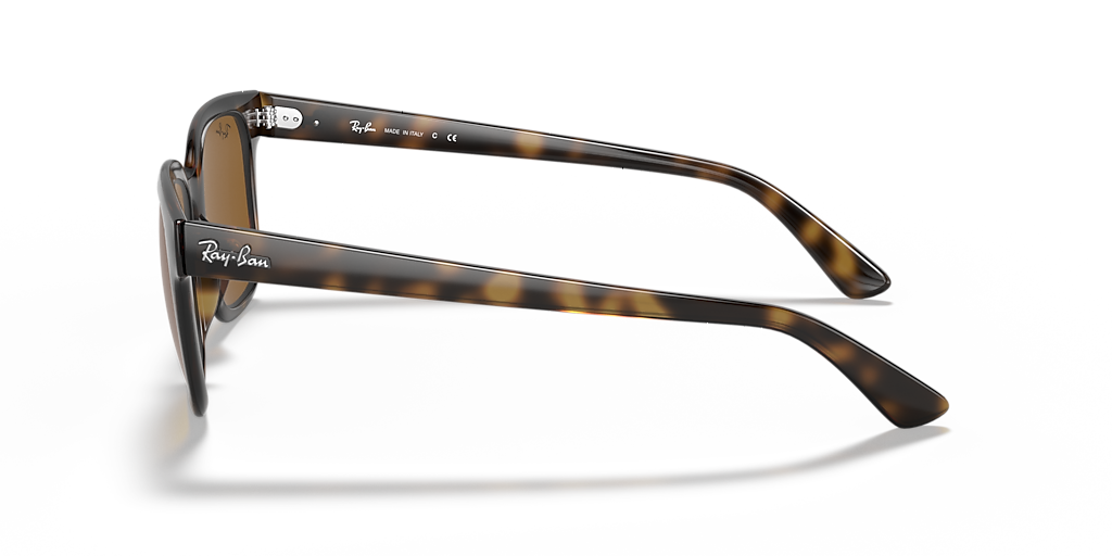 RAY-BAN RB4323 Light Havana - Unisex Sunglasses, B-15 Brown Lens