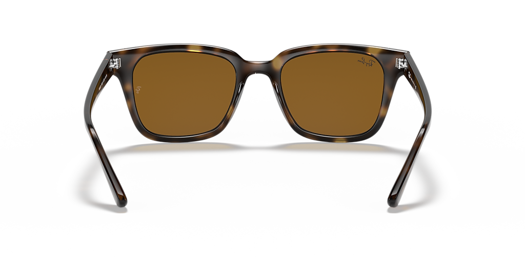RAY-BAN RB4323 Light Havana - Unisex Sunglasses, B-15 Brown Lens