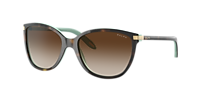 Ralph RA5160 L (57 - 17) with Brown lenses and Tortoise  display picture 1