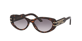DIOR Dior Cannage CD40172U L (59 - 18) with Red lenses and Gold