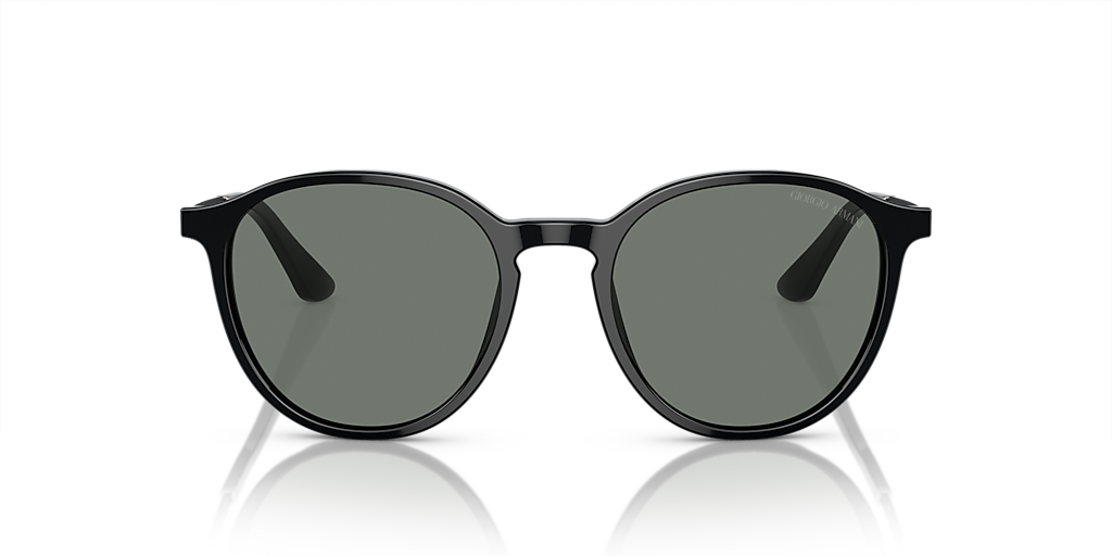 Giorgio Armani クリアサングラス AR8122 552387 AR8122 sunglasses Transparent Grey | SmartBuyGlasses US
