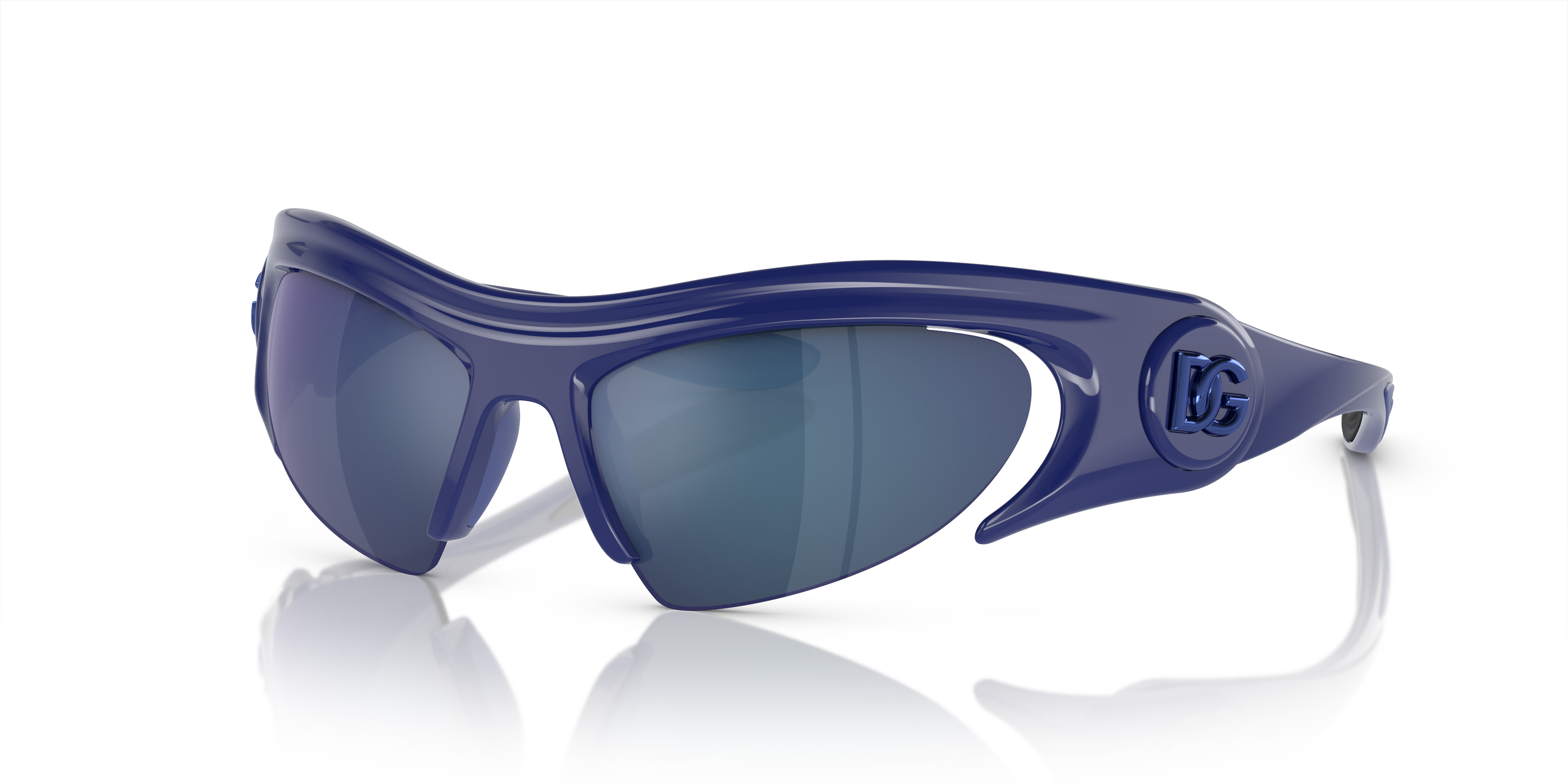 Dolce&Gabbana DG6192 XXL (58 - 13) with Blue lenses and Blue