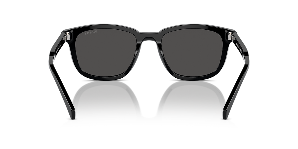 Prada PR A21SF XL (55 - 19) with Grey lenses and Black frame