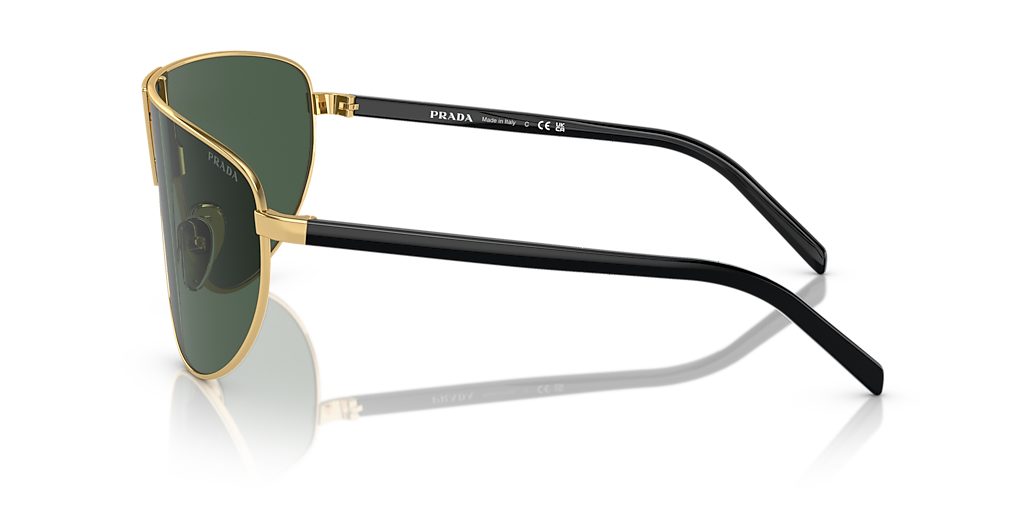 【関税&送料込み】PRADA Sunglasses Prada PR 69ZS XXL (0 - 137) with Green lenses and Gold frame