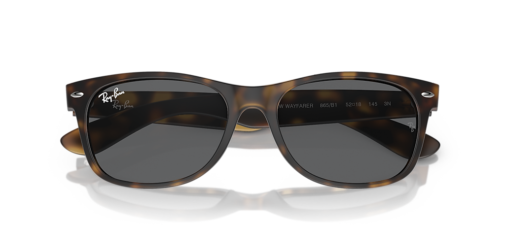 Ray-Ban New Wayfarer Classic S (52 - 18) with Grey lenses and