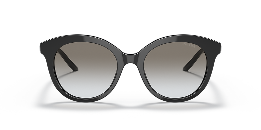 Original Prada PR 2YS Prada PR 02ZS S (52 - 20) with Grey lenses and Black frame  main image 2