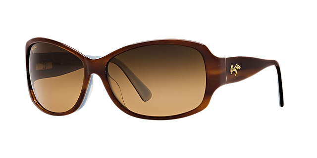 Maui Jim Nalani 61 HCL® Bronze Mirror Polarized & Tortoise Blue 