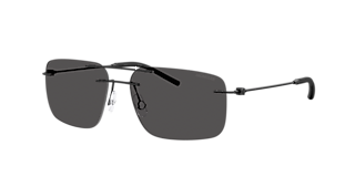Moncler ME4004 Alumni XXL (60 - 15) with Brown lenses and