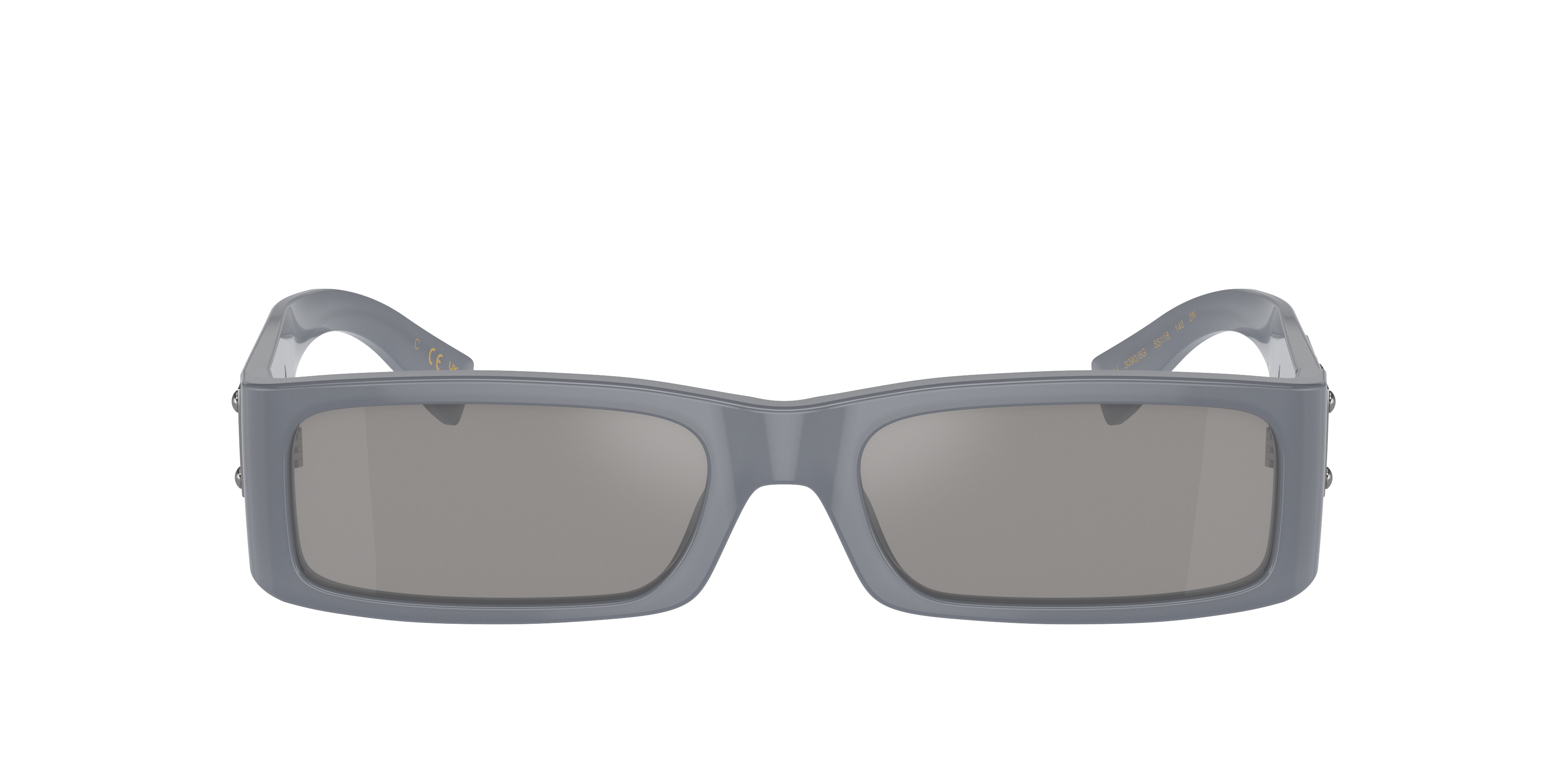 Dolce & Gabbana Rectangle Frame Sunglasses In Gray