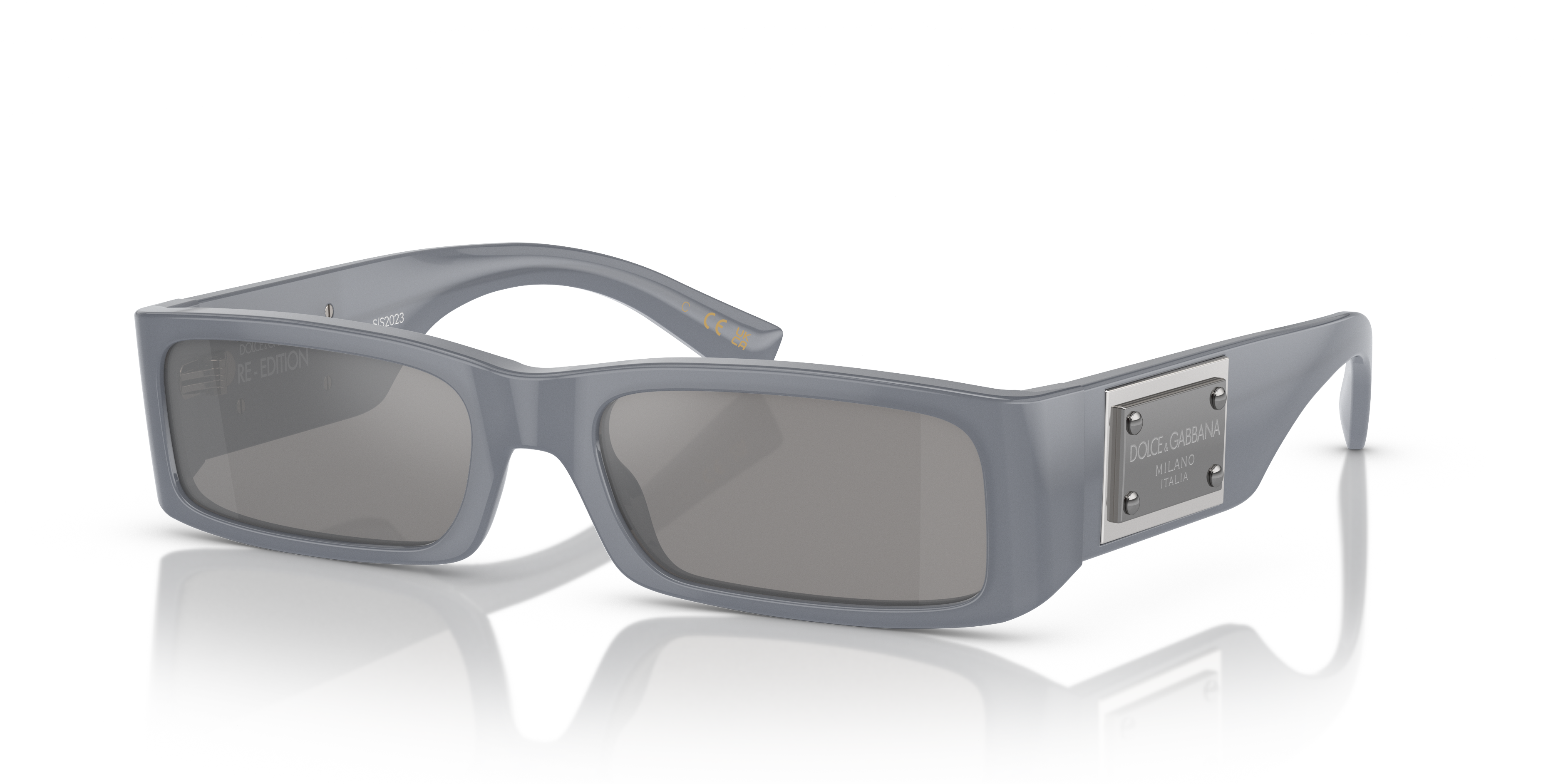 Dolce&Gabbana DG4444 M (55 - 18) with Silver lenses and Grey