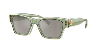 TORY BURCH TY6091-332673-56  Sunglasses Size 56mm 140mm 18 Gold Tory Burch TY6091 XL (56 - 18) with Brown lenses and Gold  main image 4
