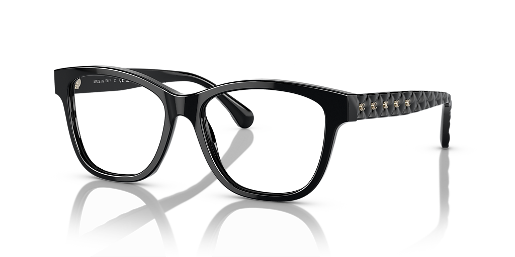 Chanel Square Eyeglasses CH3443 S (53 - 16) with Transparent Chanel Square Eyeglasses CH3443 S (53 - 16) with Transparent