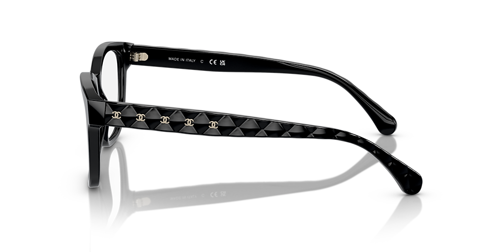 Chanel Square Eyeglasses CH3443 S (53 - 16) with Transparent Chanel Square Eyeglasses CH3443 S (53 - 16) with Transparent