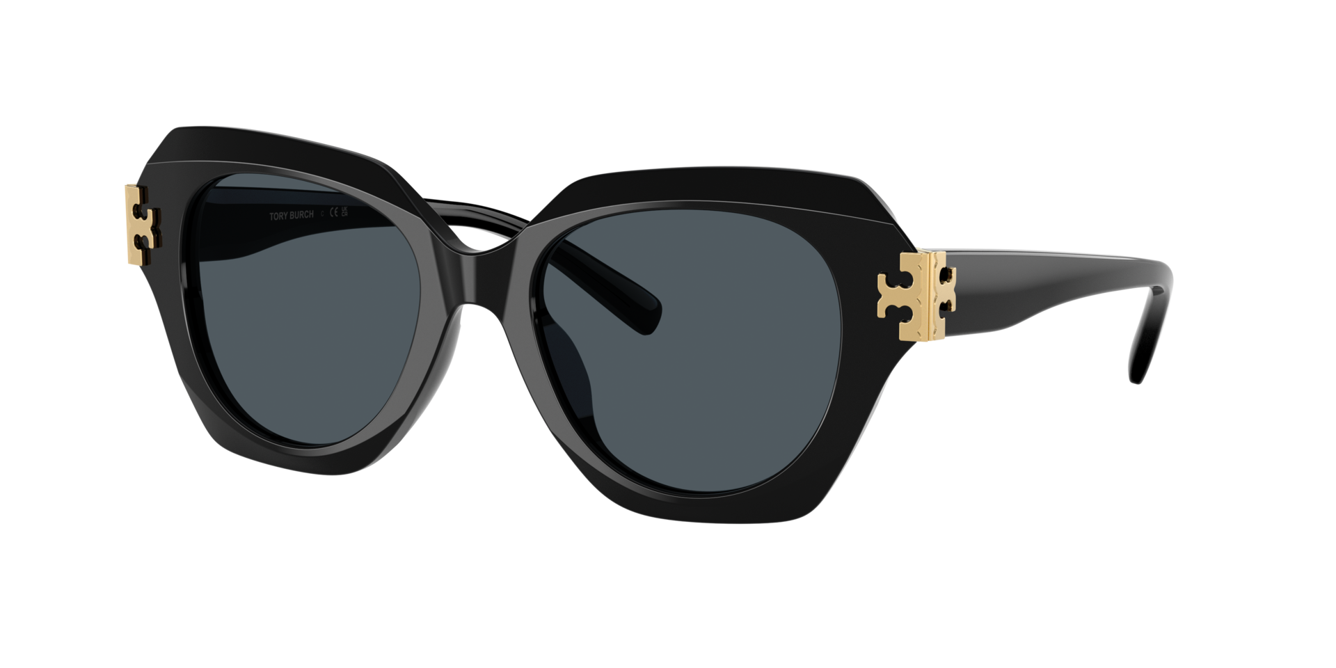 Tory Burch Woman Sunglass TY7215U -  Frame color: Black, Lens color: Dark Grey