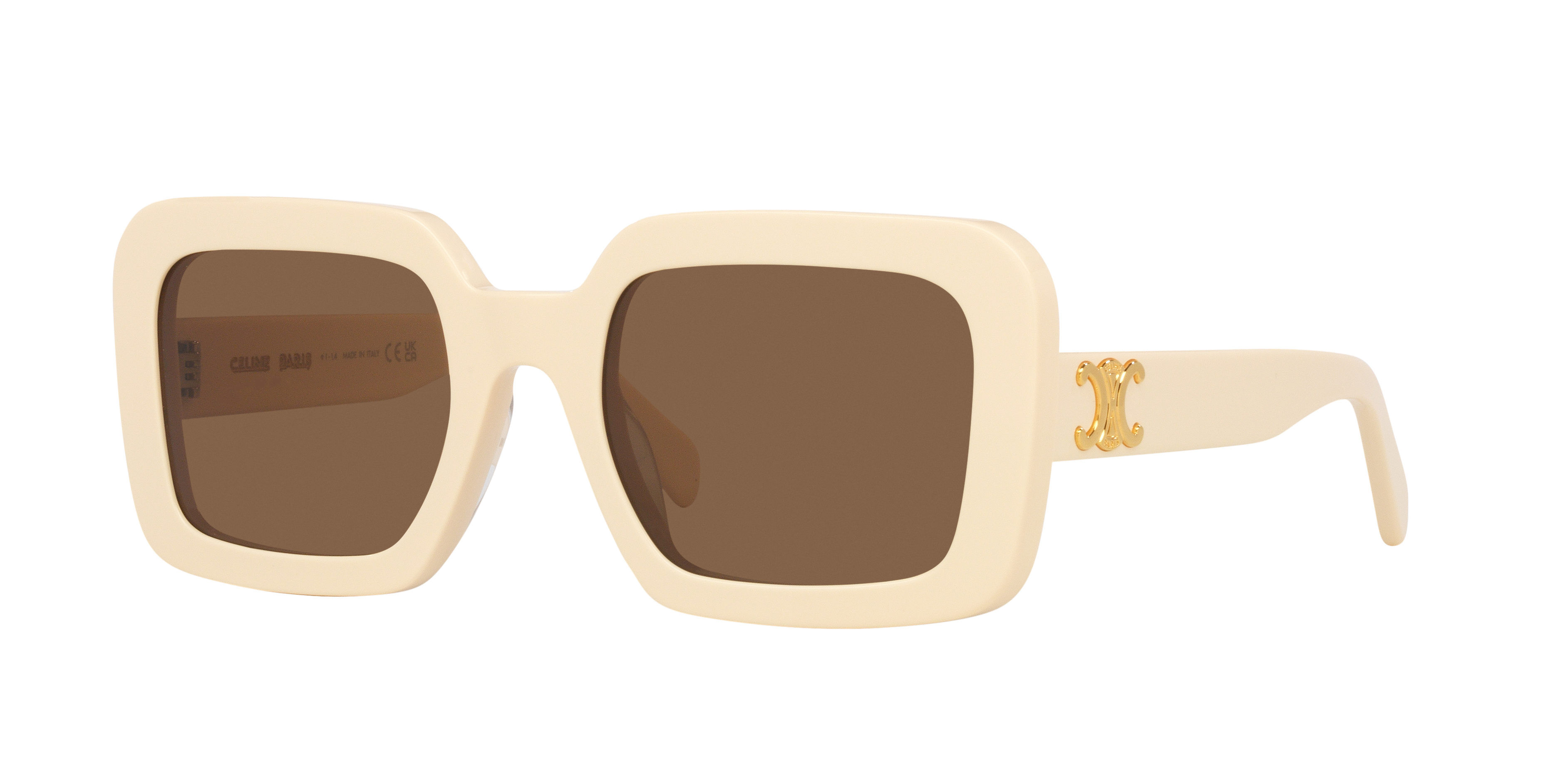 メガネ Celine Eyeglass Frame CL50094I Beige Square Luxury 0CL000491__3100D1_030A.png