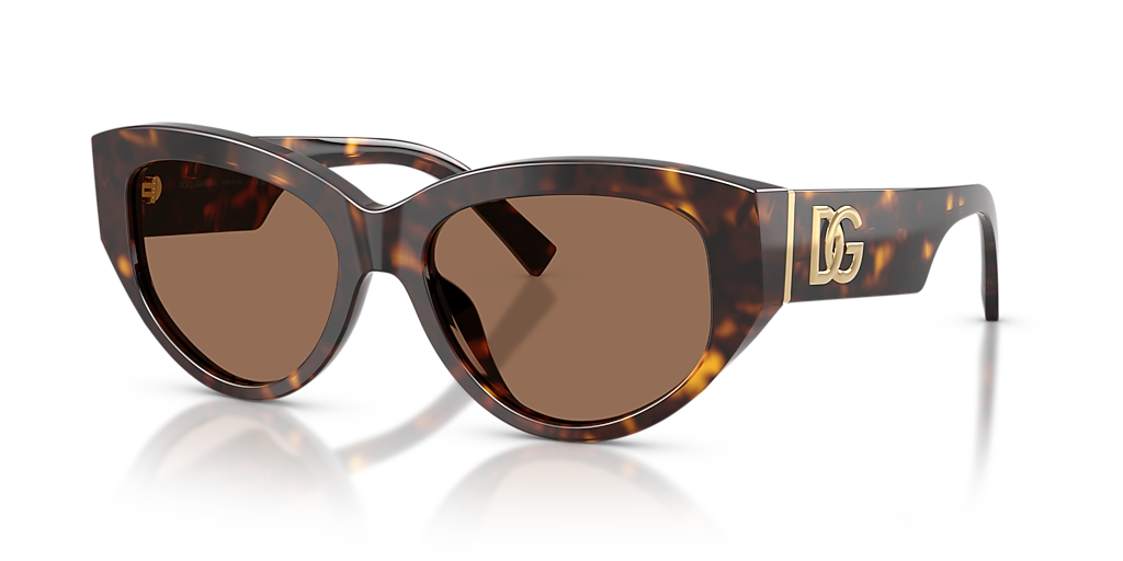 Dolce&Gabbana DG4514 L (55 - 17) with Brown lenses and Tortoise