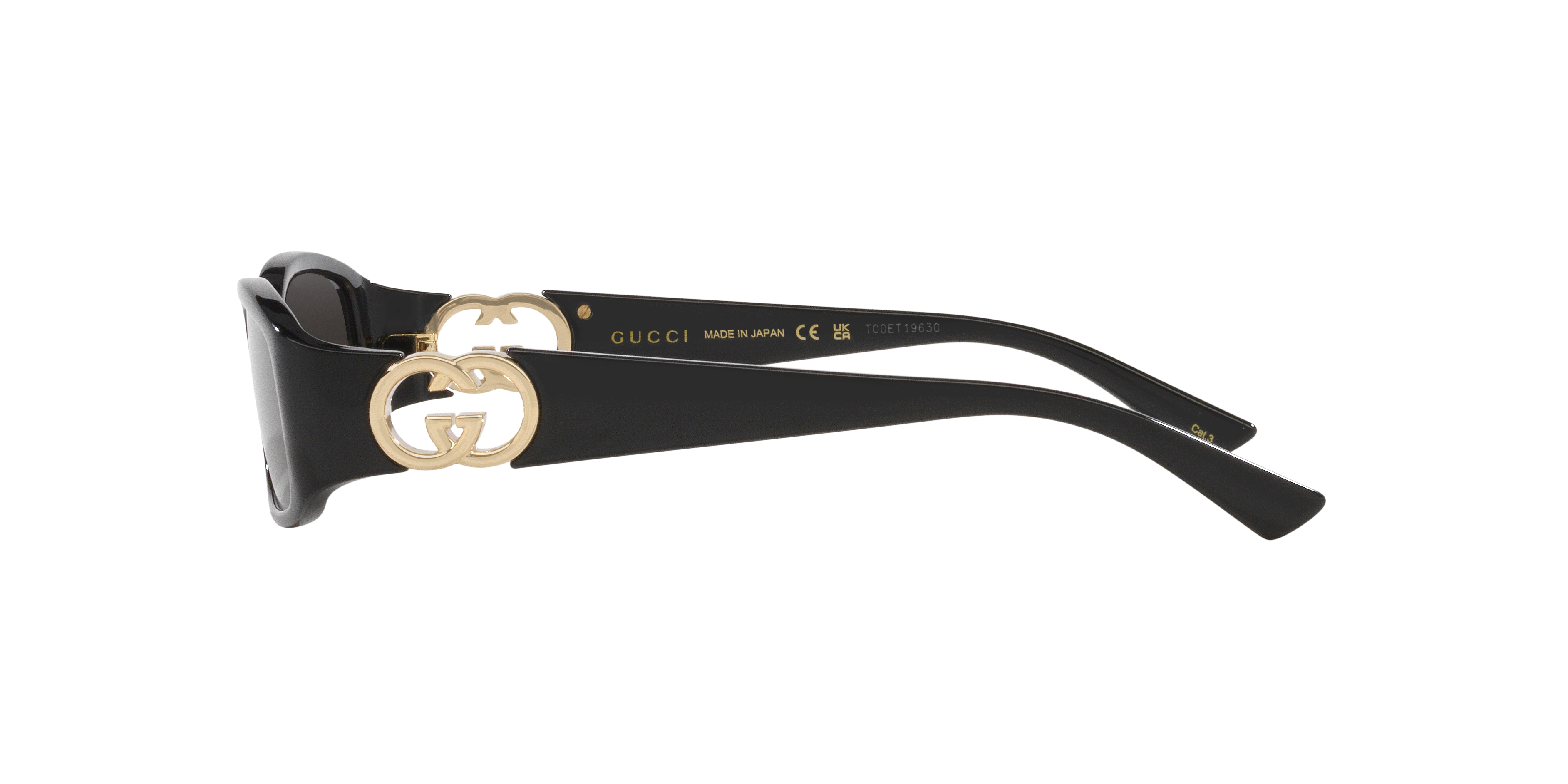 Gucci GG1661S S (54 - 16) with Grey lenses and Black frame