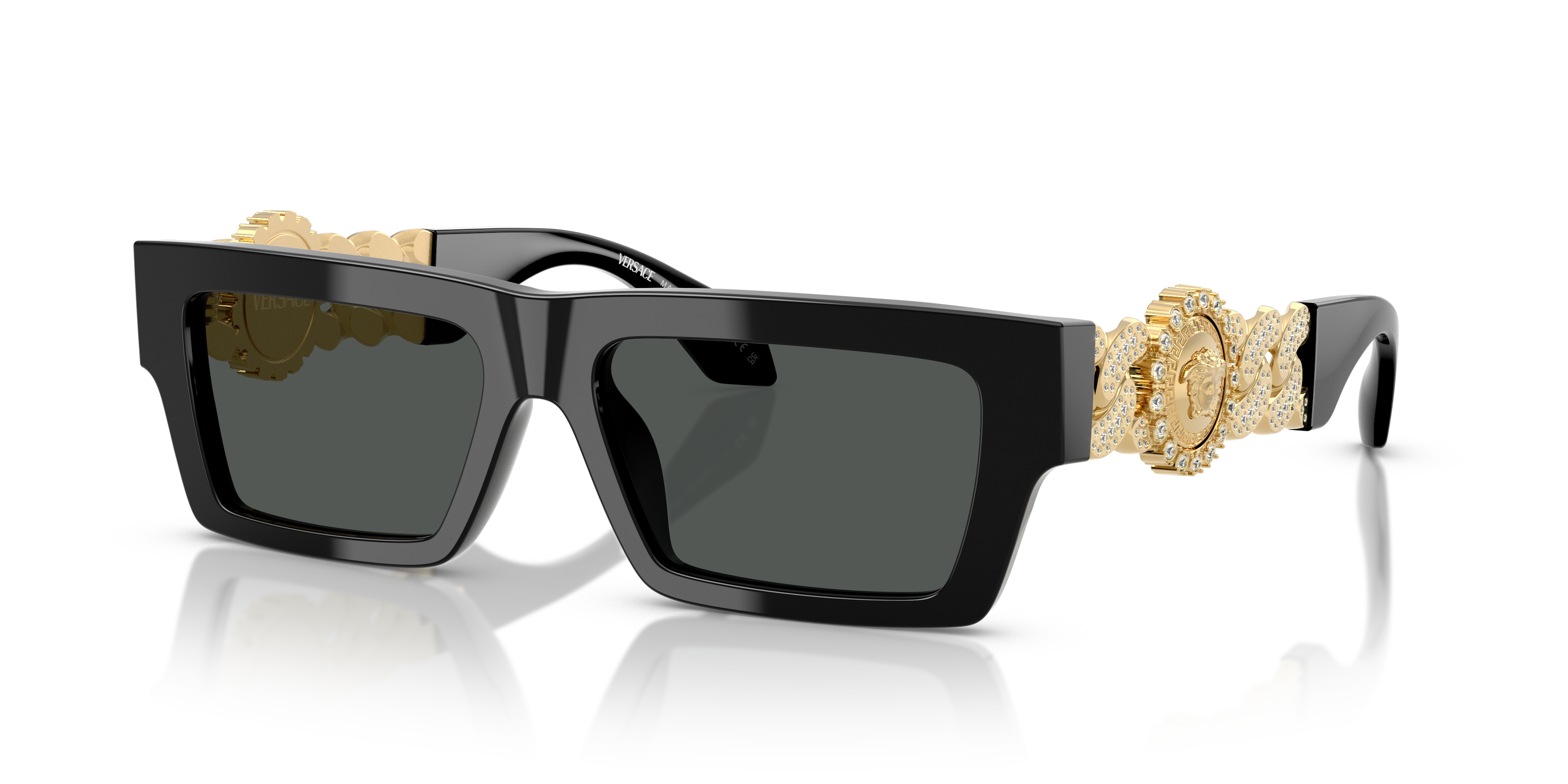 Versace VE4484BU L (54 - 16) with Grey lenses and Black