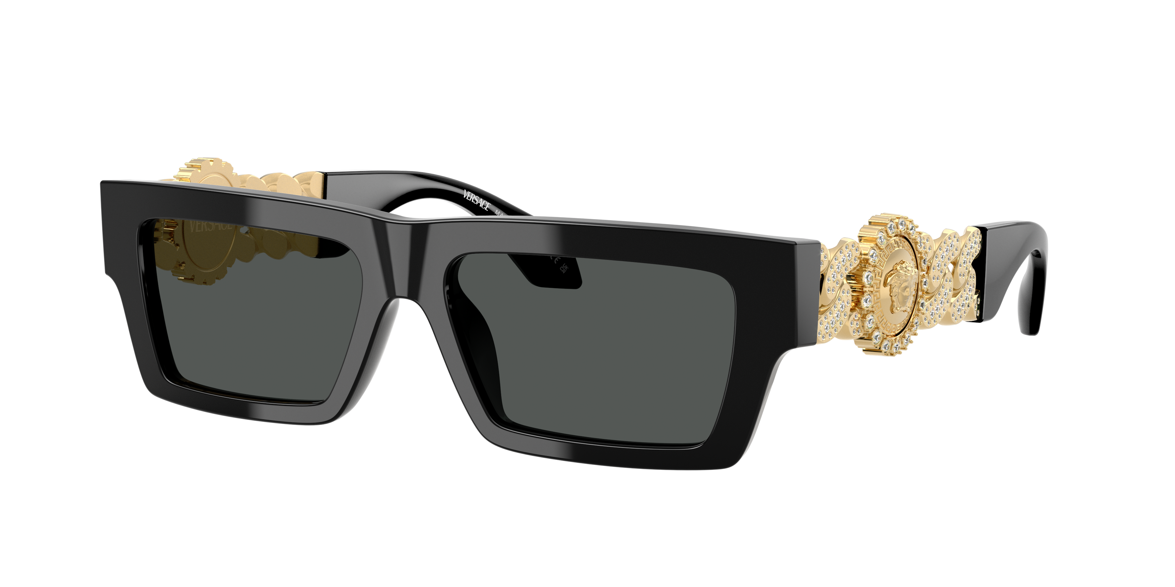 Versace VE4484BU L (54 - 16) with Grey lenses and Black