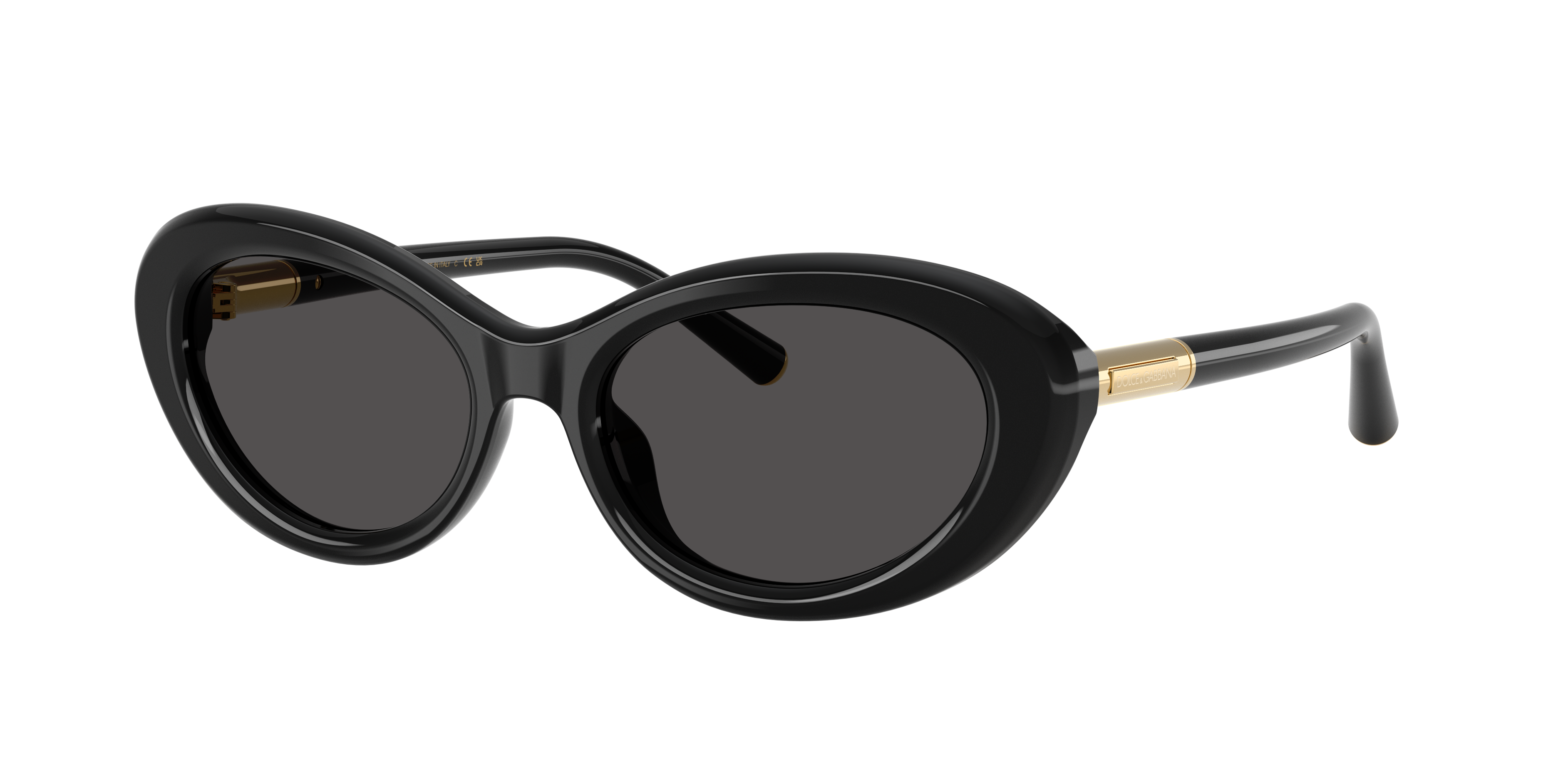 Dolce&Gabbana Woman Sunglass DG4519 -  Frame color: Black, Lens color: Dark Grey
