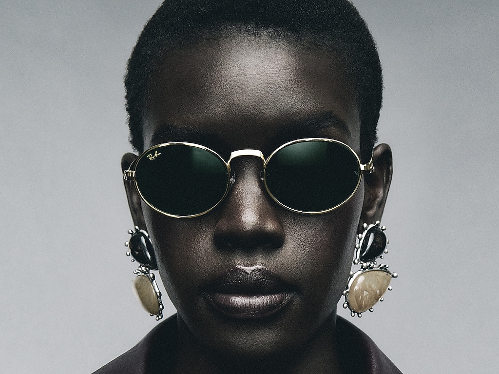 Ray-Ban RB3931 By A$AP Rocky XL (54 - 21) com Lentes Verde e