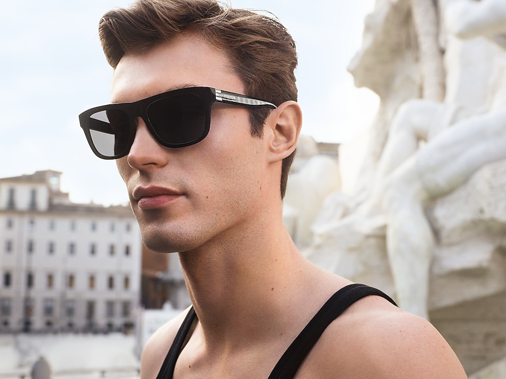 Dolce&Gabbana DG4545 L (55 - 18) with Grey lenses and Black frame