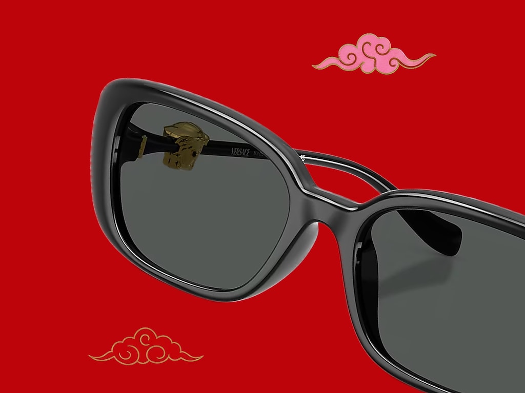 Versace VE4504D L (56 - 18) with Grey lenses and Black frame